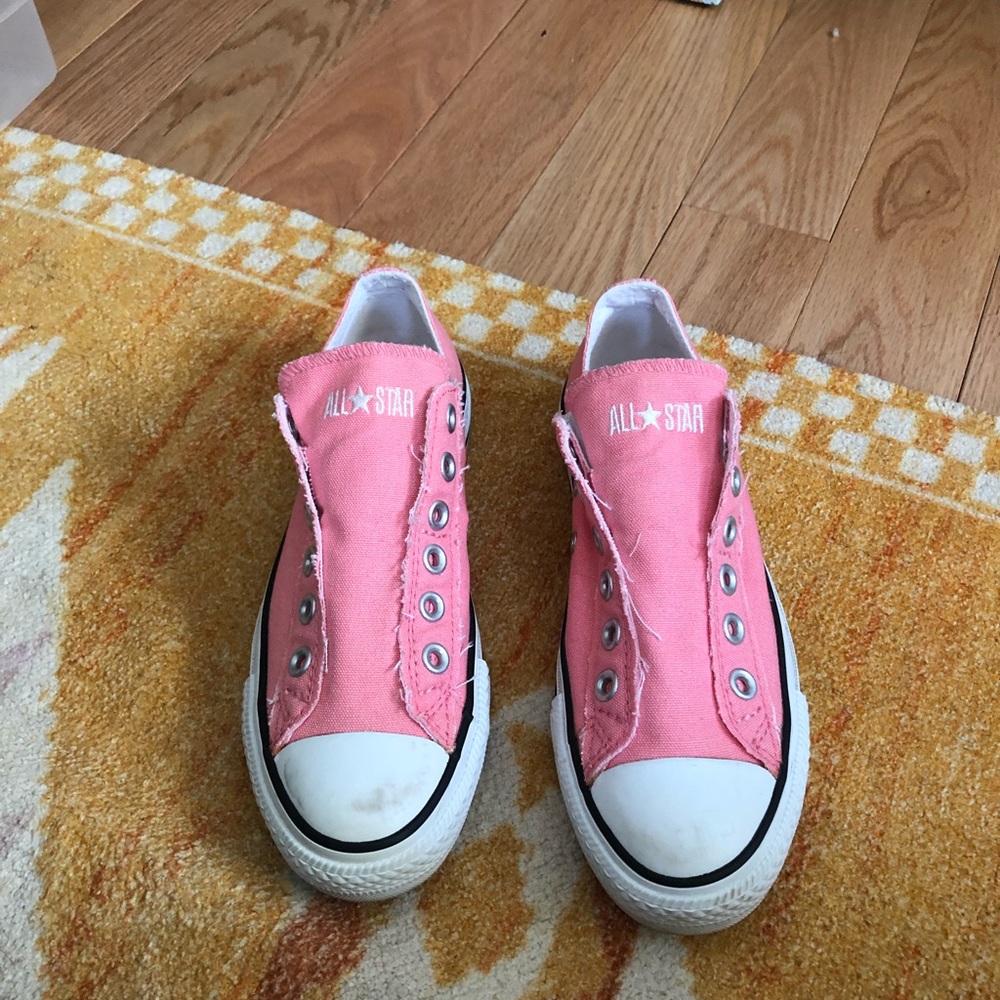 Pink Slip On Converse